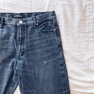 EXPRESS Vintage Skinny High Rise Denim Jeans